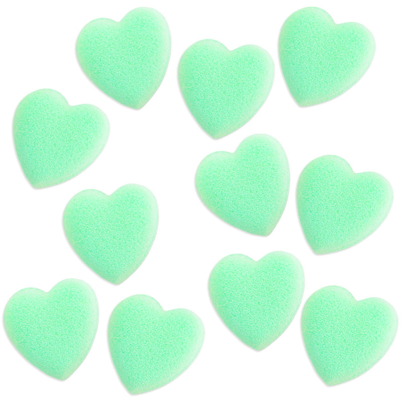 Mint Green Heart Sugars