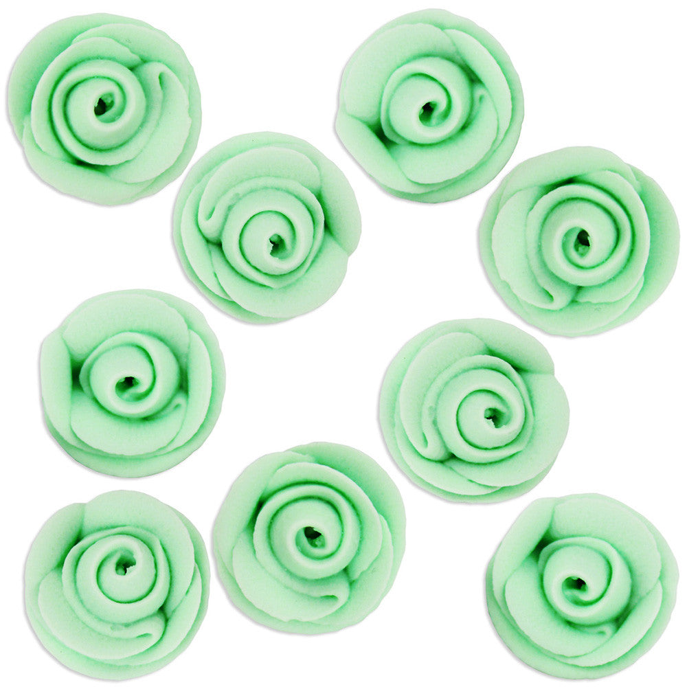 Mint Green Icing Roses