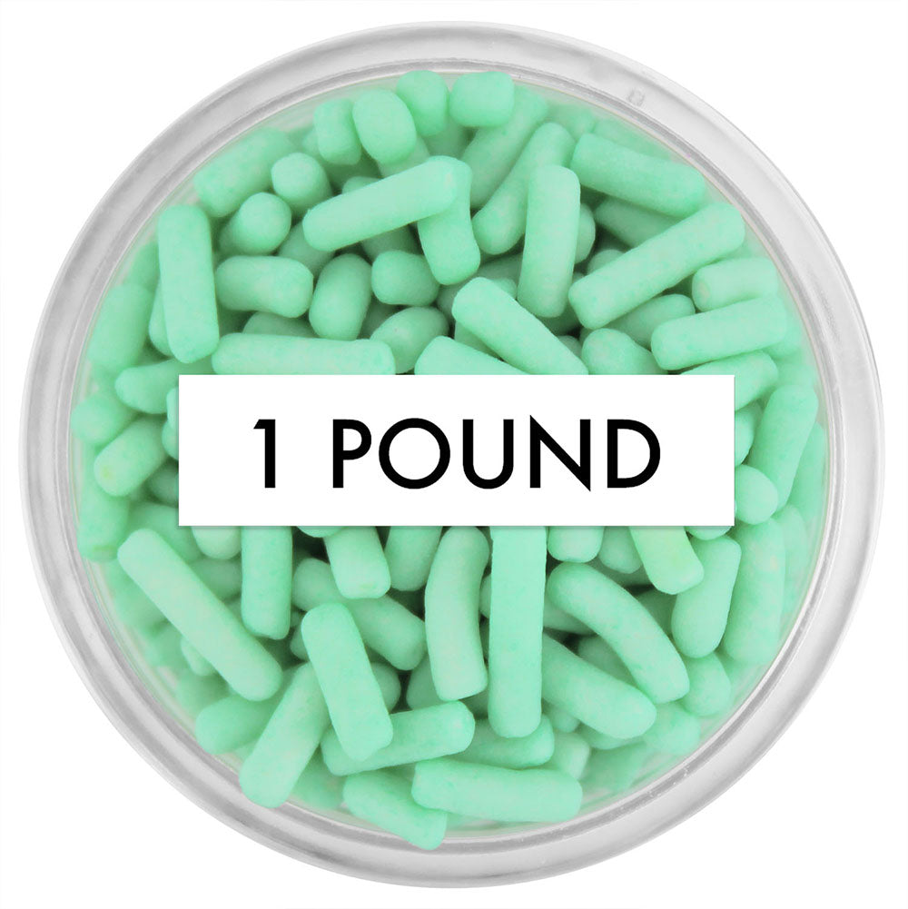 Mint Green Jimmies 1 LB