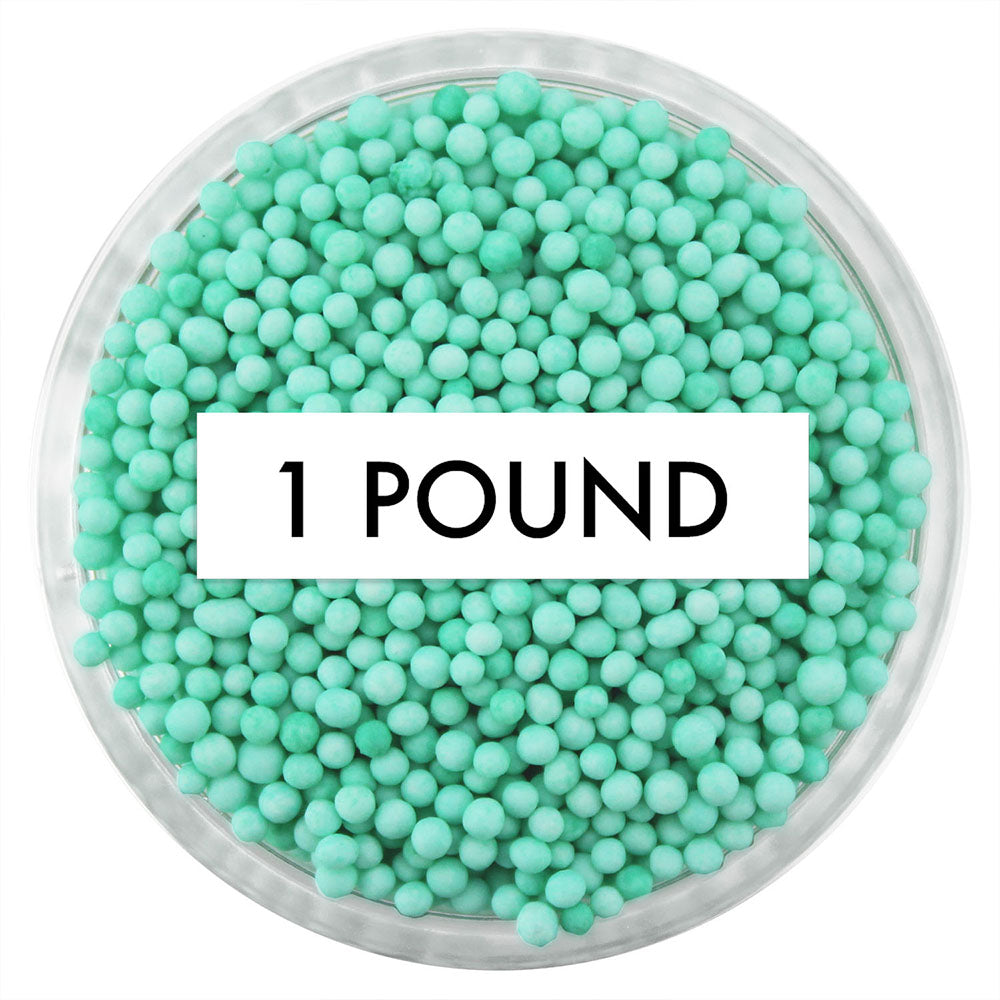 Mint Green Non-Pareils 1 LB