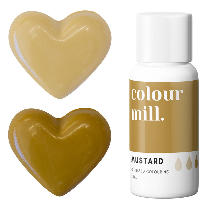 Mustard Colour Mill Oil Based Food Coloring