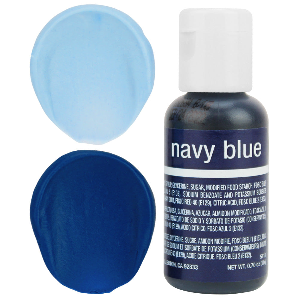 Navy Blue Chefmaster Gel Food Coloring