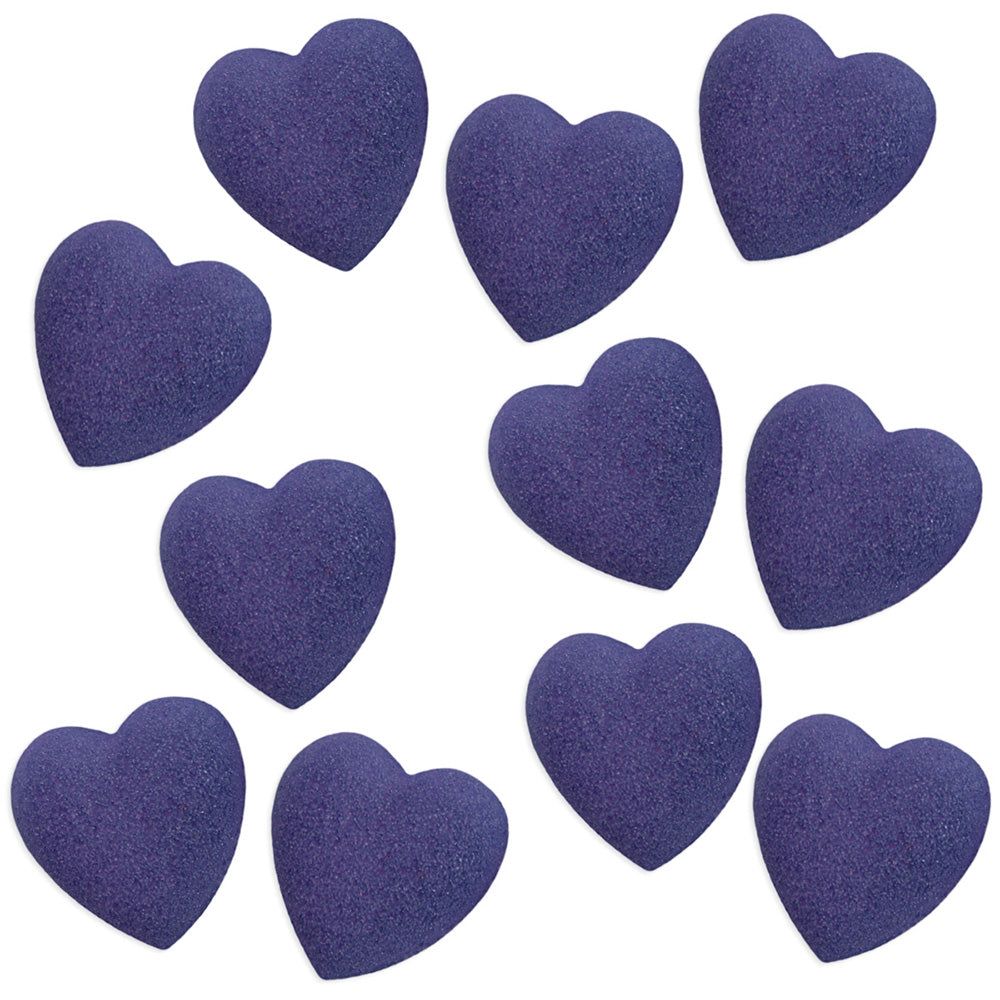 Navy Blue Heart Sugars