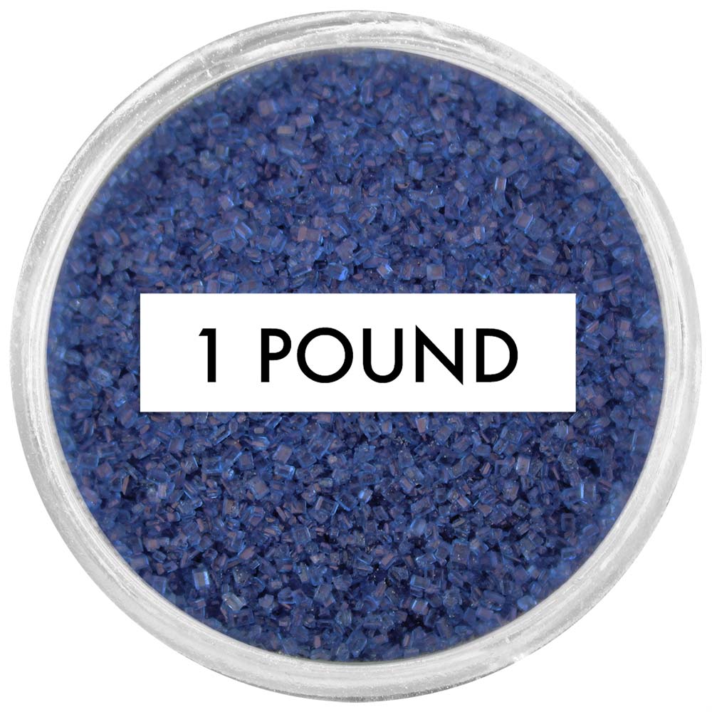 Navy Blue Sanding Sugar 1 LB