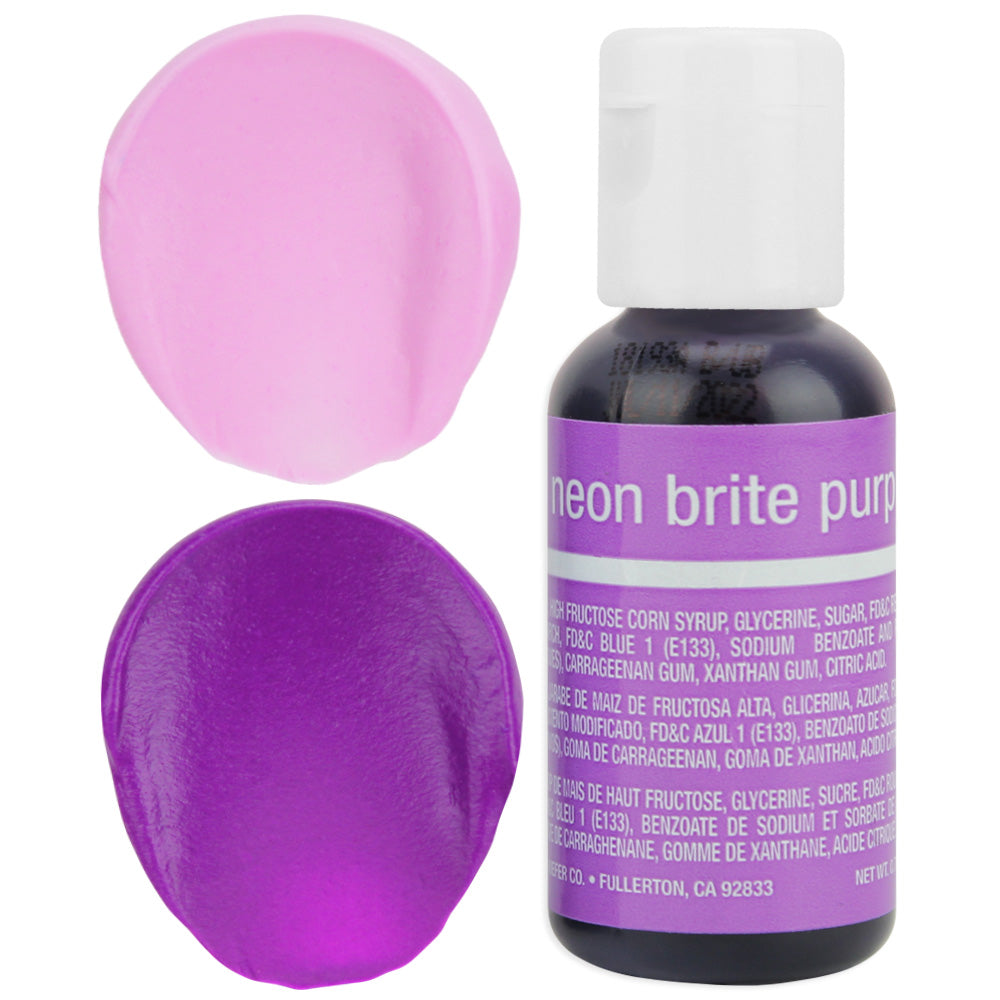 Neon Purple Chefmaster Gel Food Coloring