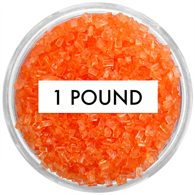 Orange Chunky Sugar 1 LB
