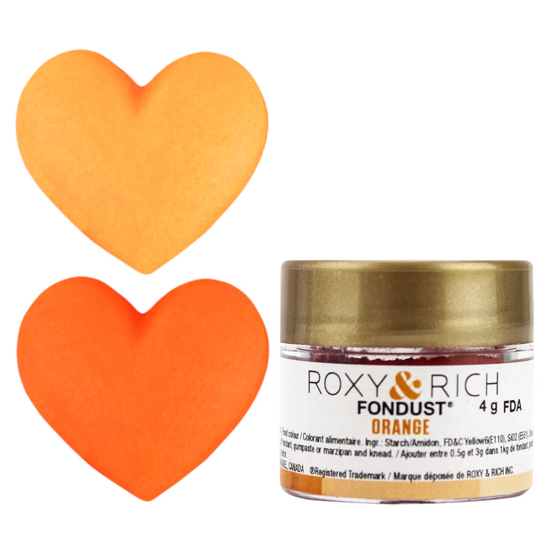 Orange Fondust Food Coloring Powder - Roxy & Rich