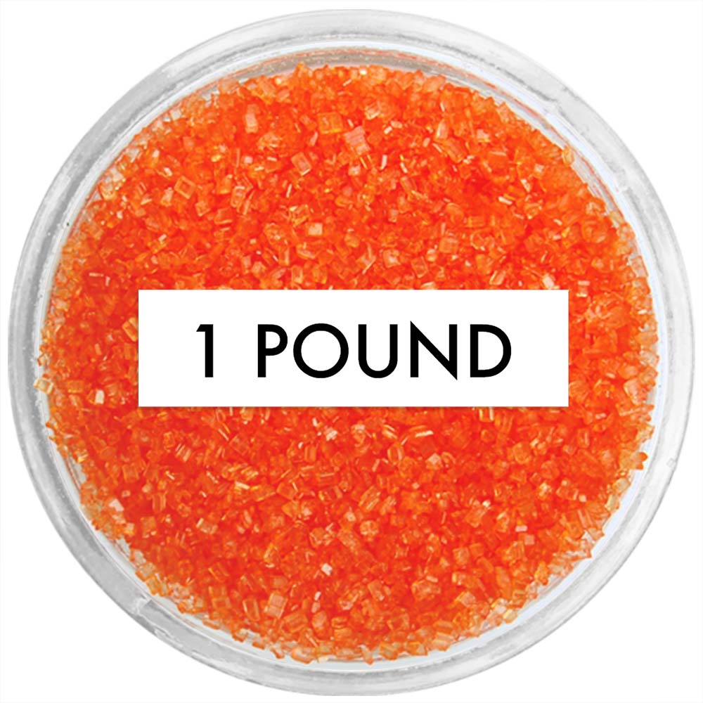 Orange Sanding Sugar 1 LB