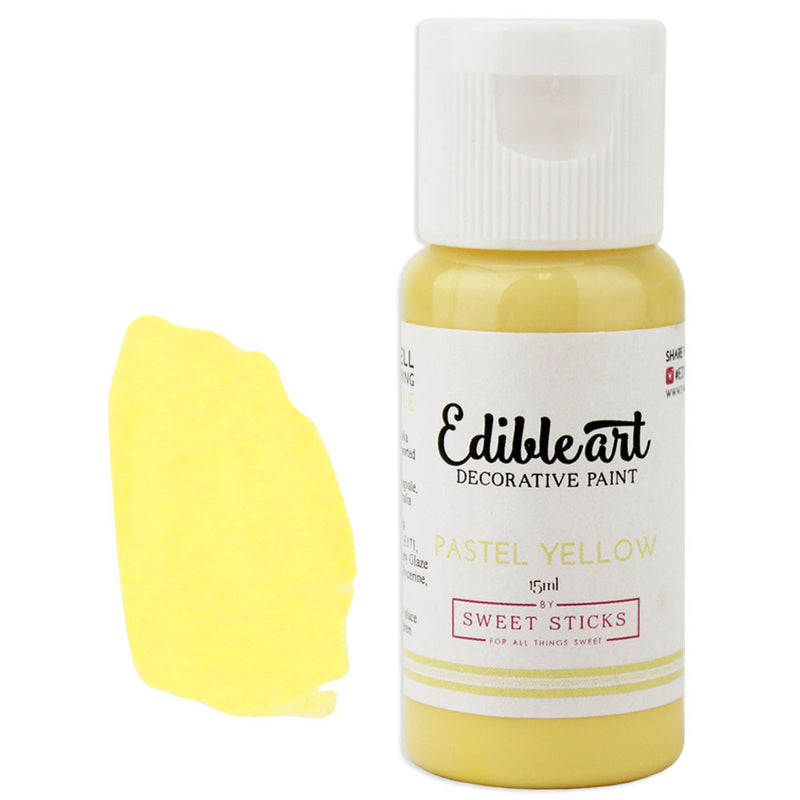 Pastel Yellow Edible Paint