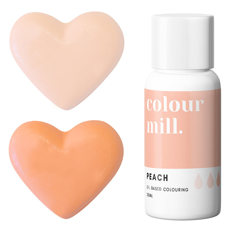 Peach Colour Mill Oil Based Food Coloring