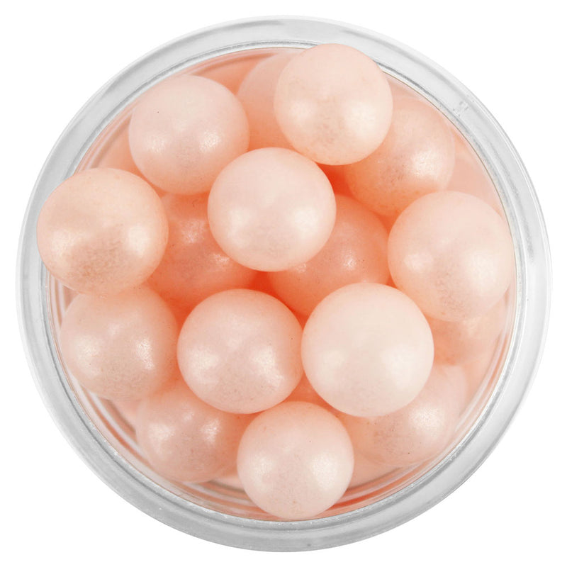 Pearly Ivory Pink Sugar Pearls 8MM