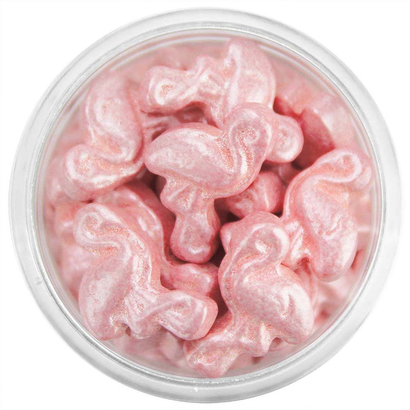 Pearly Light Pink Flamingo Candy Sprinkles