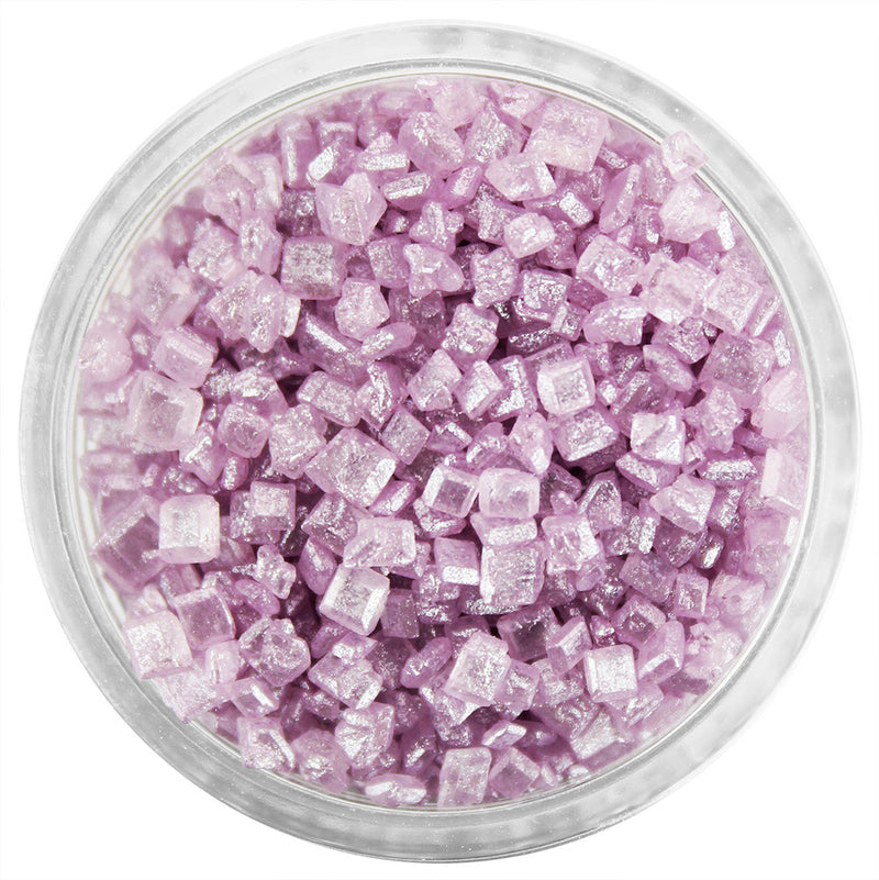 Pearly Light Purple Chunky Sugar