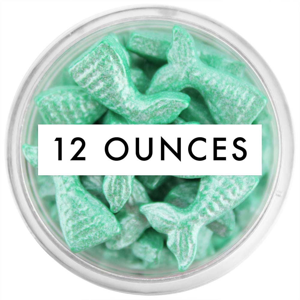 Pearly Mint Green Mermaid Tail Candy Sprinkles 12 OZ