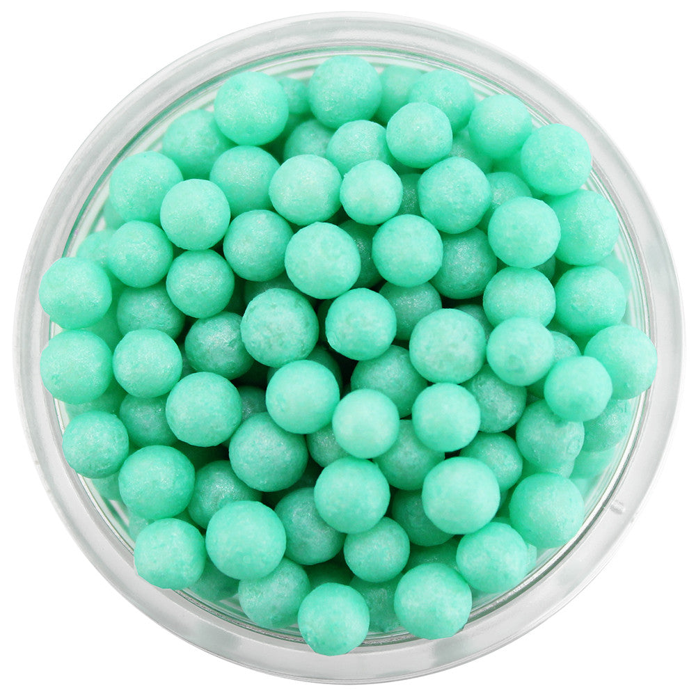 Pearly Mint Green Sugar Pearls