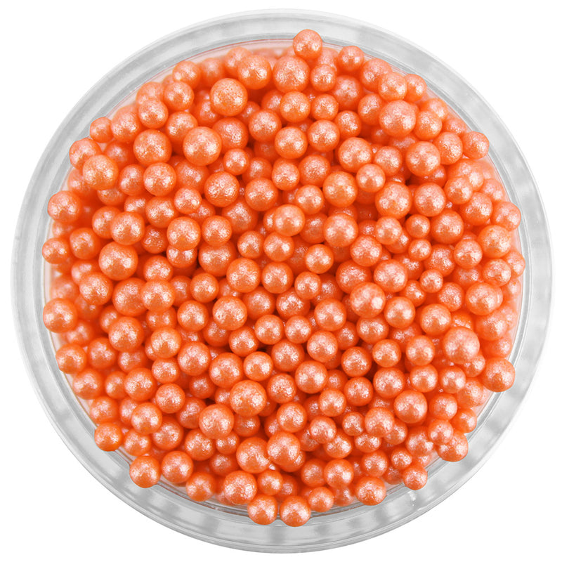 Pearly Orange Non-Pareils