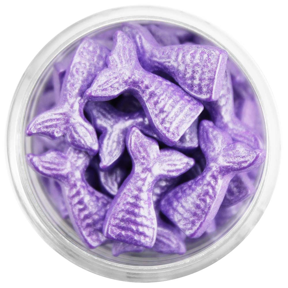 Pearly Purple Mermaid Tail Candy Sprinkles
