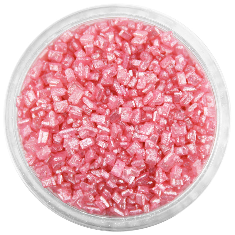 Pearly Rose Red Chunky Sugar