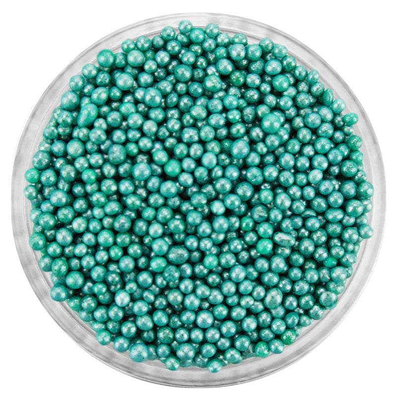 Pearly Teal Non-Pareils