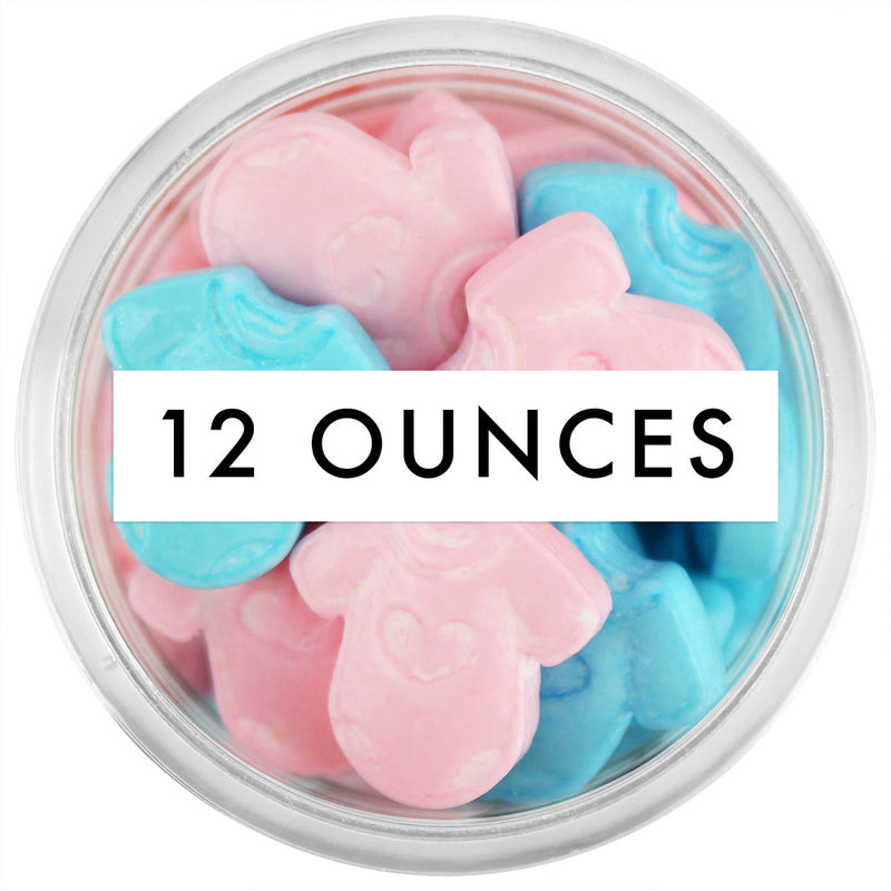 Pink & Blue Baby Onesie Candy Sprinkles 12 OZ