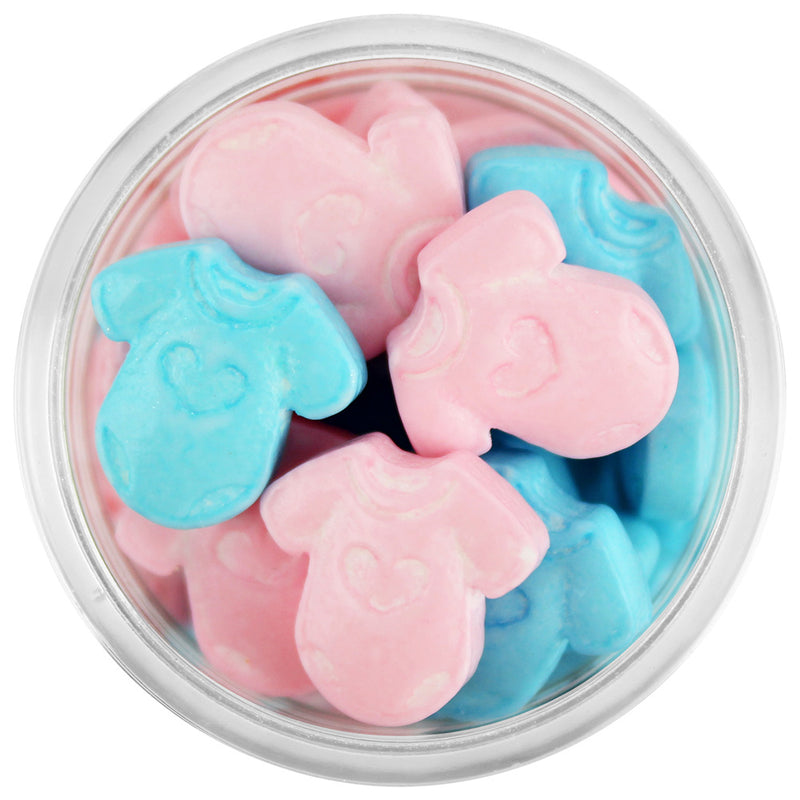 Pink & Blue Baby Onesie Candy Sprinkles