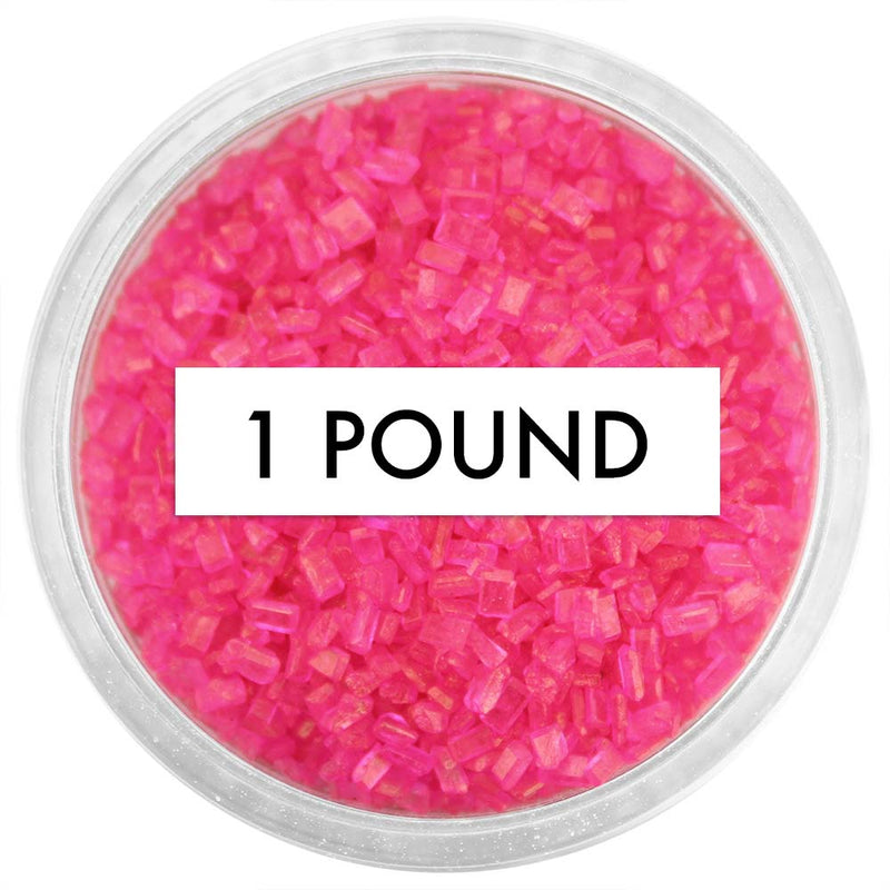 Pink Chunky Sugar 1 LB
