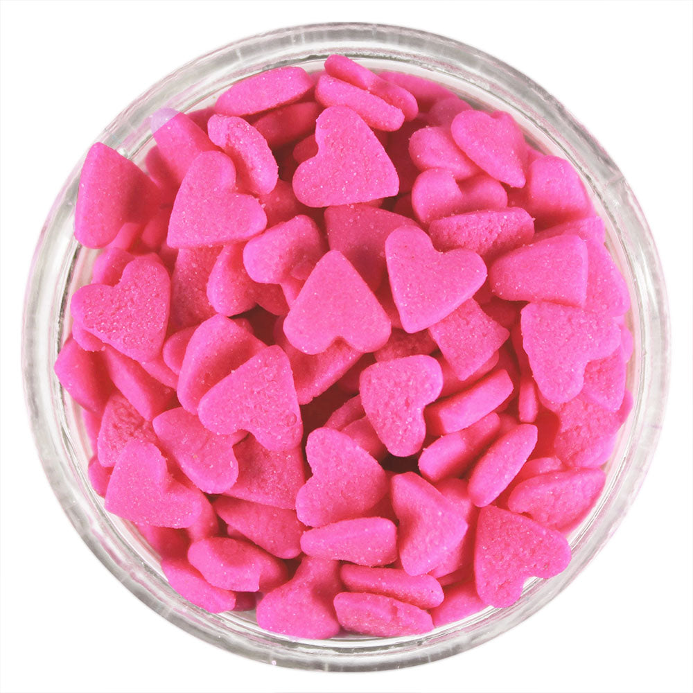 Pink Heart Sprinkles
