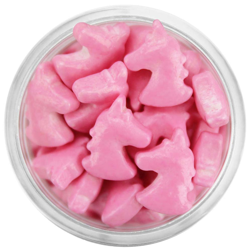Pink Unicorn Face Candy Sprinkles