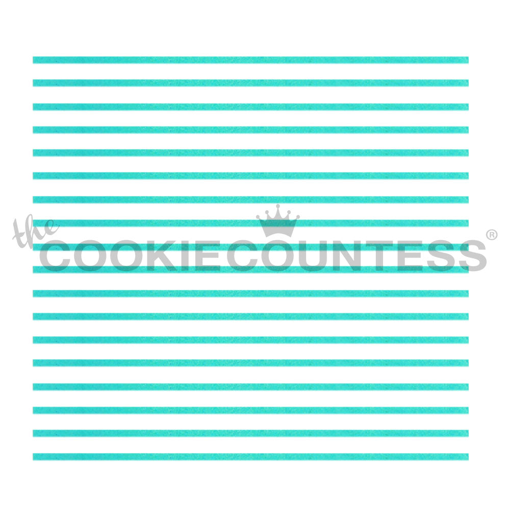 Pinstripes Cake & Cookie Stencil