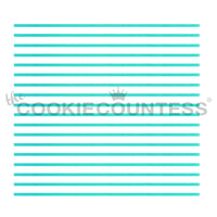 Pinstripes Cake & Cookie Stencil