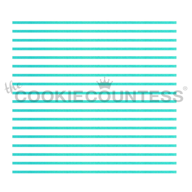 Pinstripes Cake & Cookie Stencil