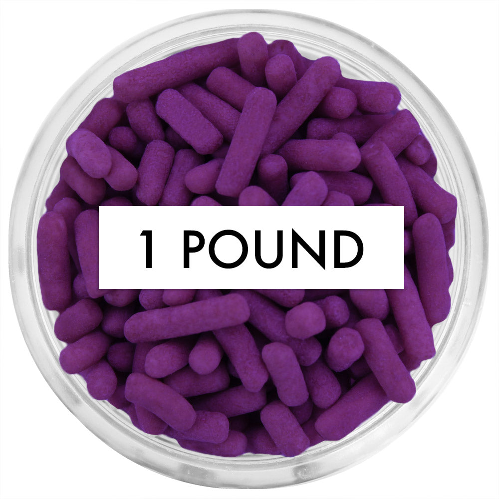 Plum Purple Jimmies 1 LB