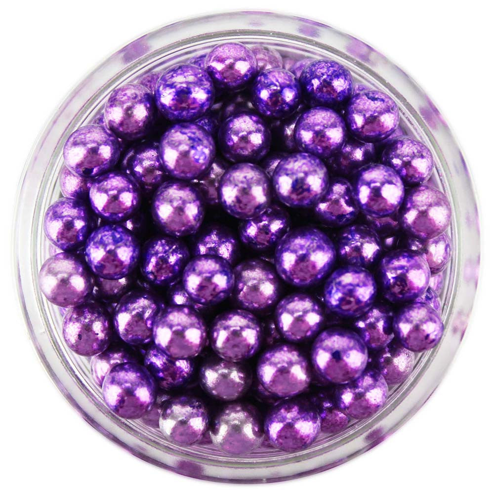 Purple Dragees 4MM - 1 OZ