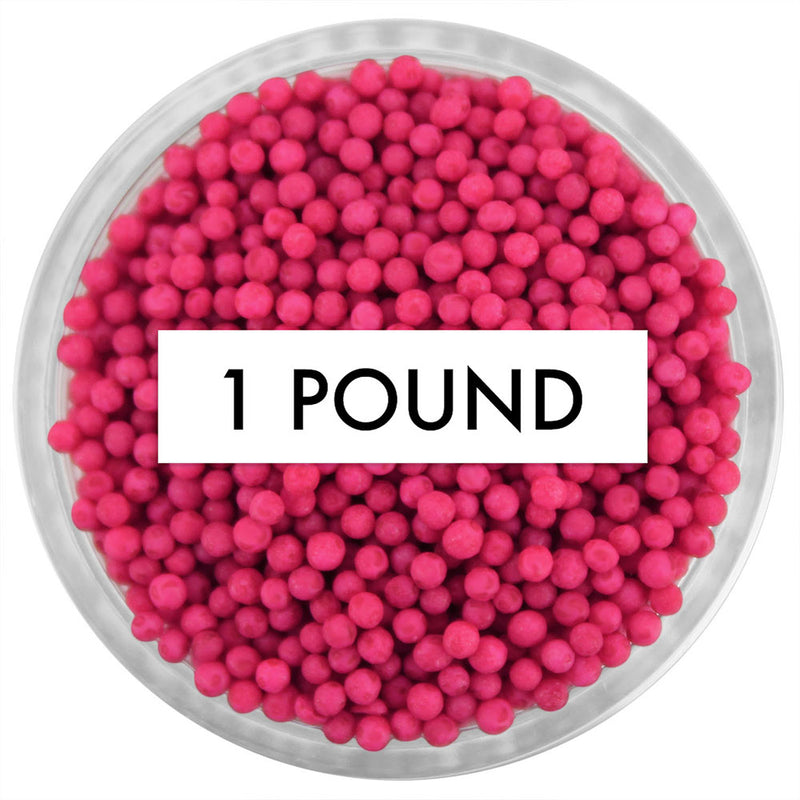 Raspberry Non-Pareils 1 LB