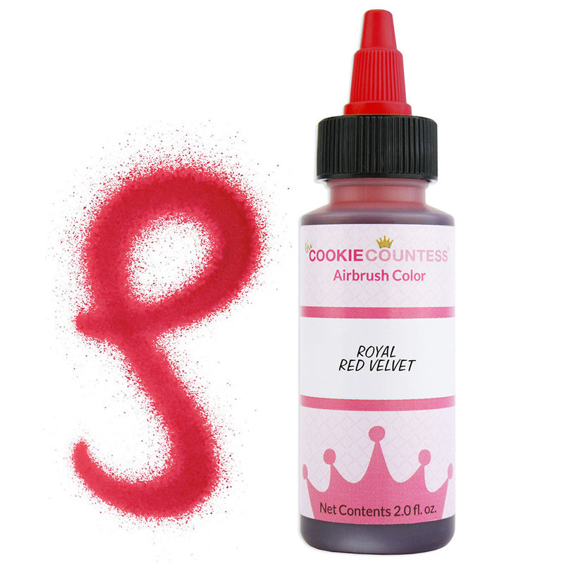 Royal Red Velvet Airbrush Coloring 2 OZ