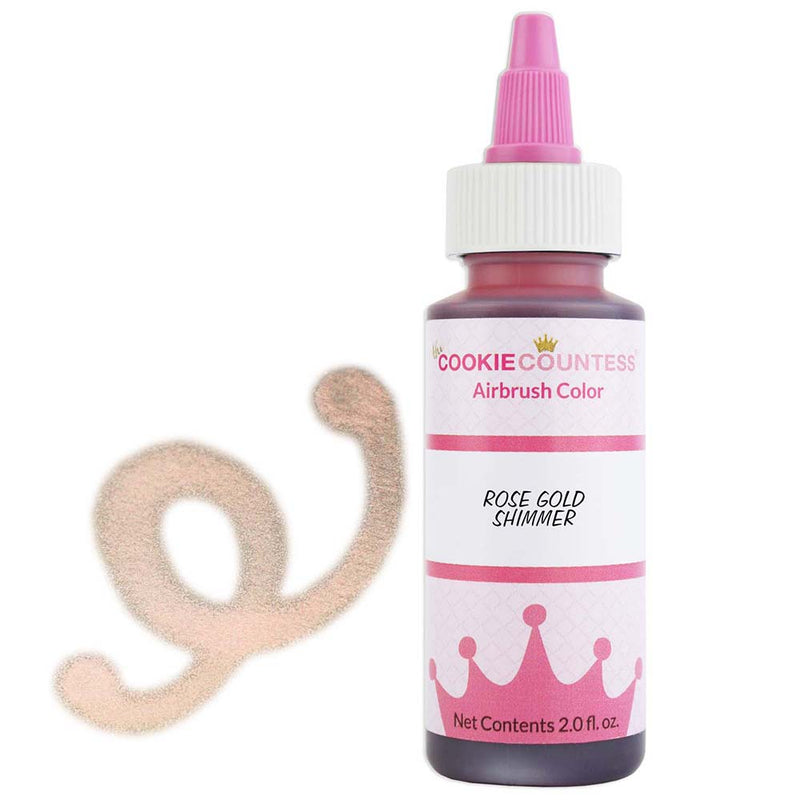 Rose Gold Shimmer Airbrush Coloring 2 OZ