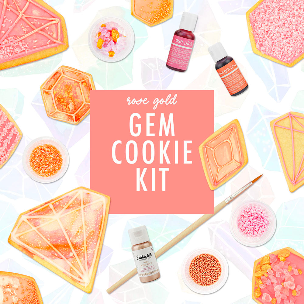 Gem Cookie Kit - ROSE GOLD