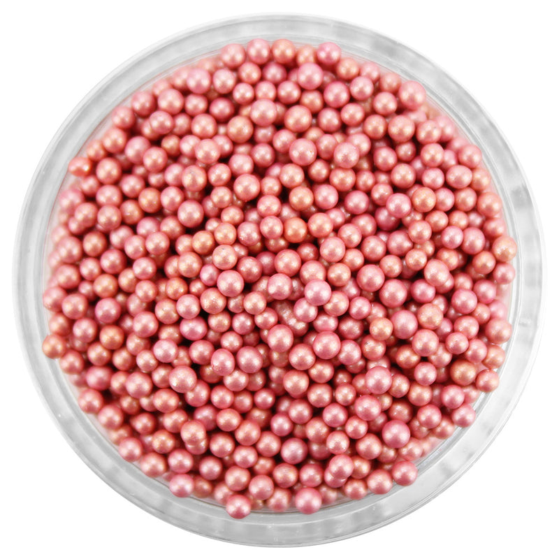 Pearly Rose Gold Non-Pareils