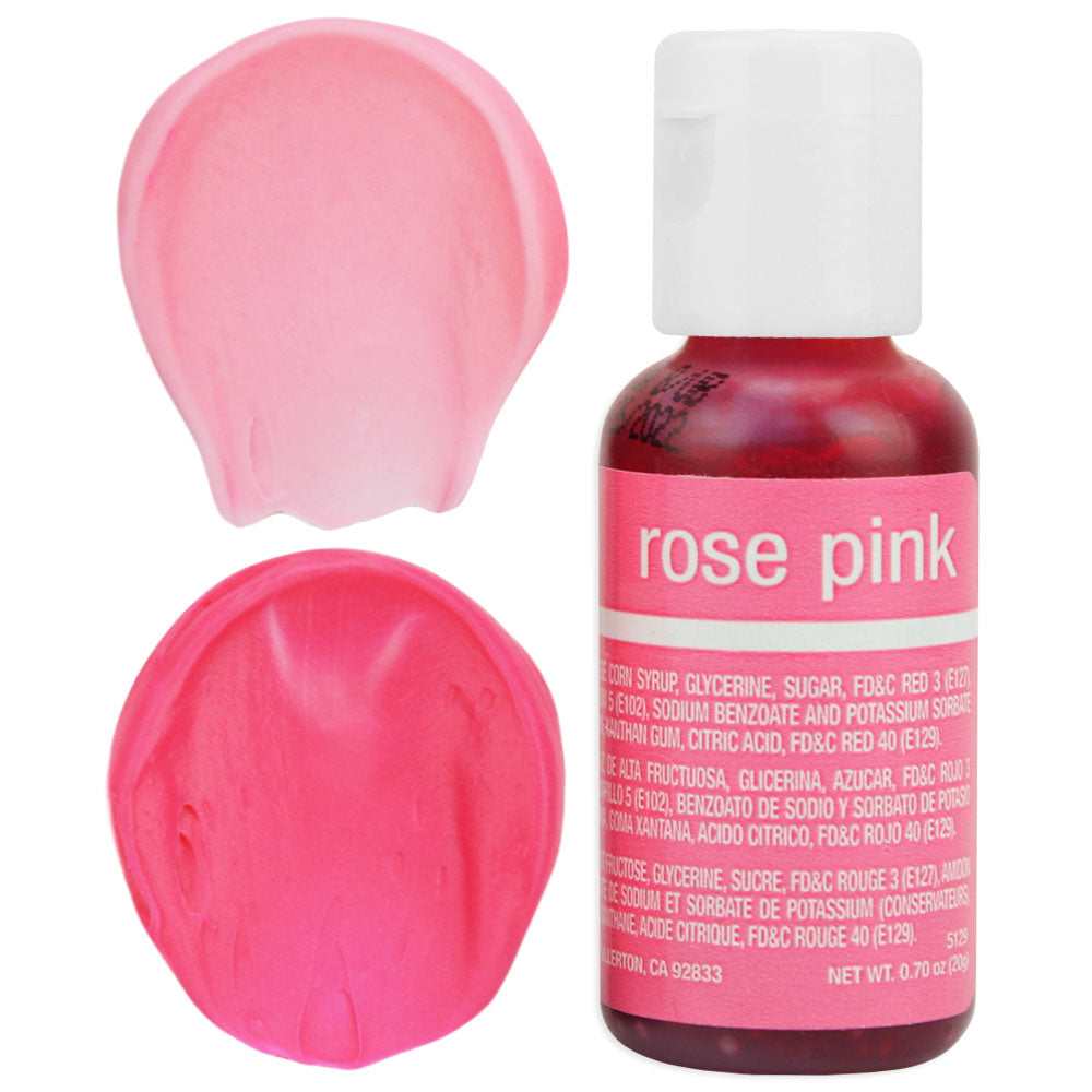 Rose Pink Chefmaster Gel Food Coloring