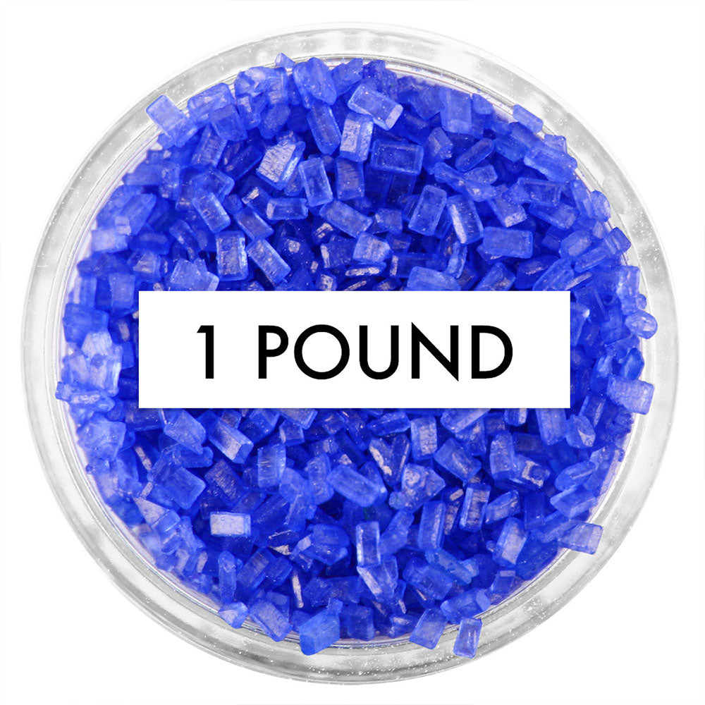 Royal Blue Chunky Sugar 1 LB