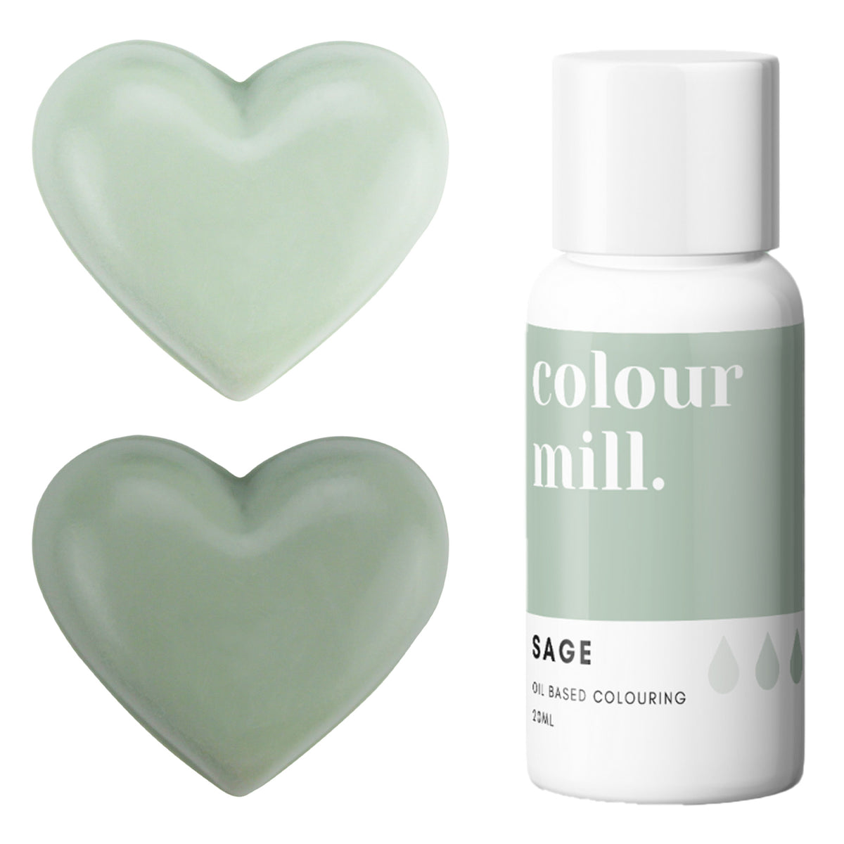 Sage Colour Mill Oil Based Food Coloring
