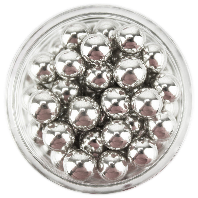 Silver Dragees 6MM - 1 OZ