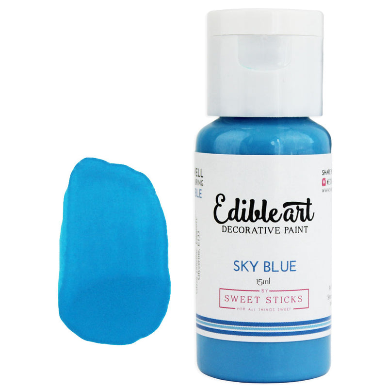 Sky Blue Edible Paint