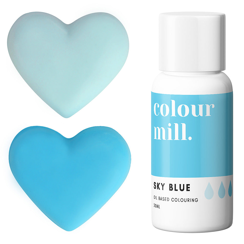 Sky Blue Colour Mill Oil Based Food Coloring