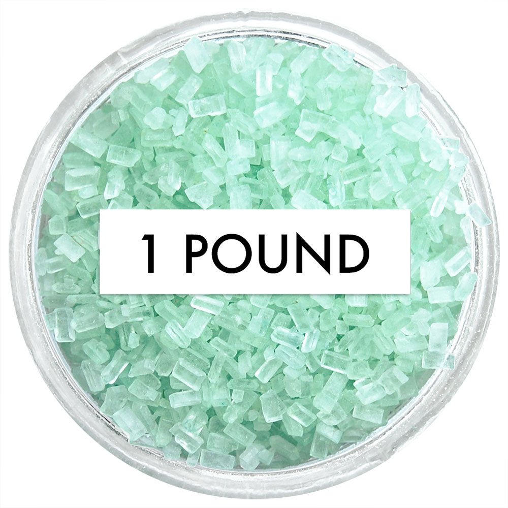 Soft Green Chunky Sugar 1 LB