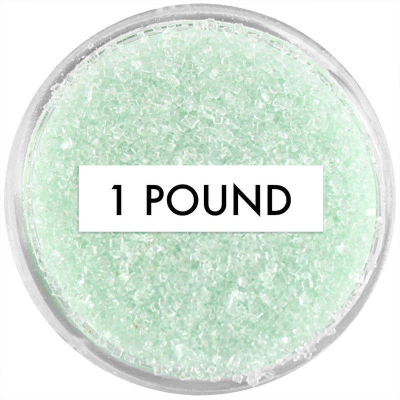 Soft Green Sanding Sugar 1 LB