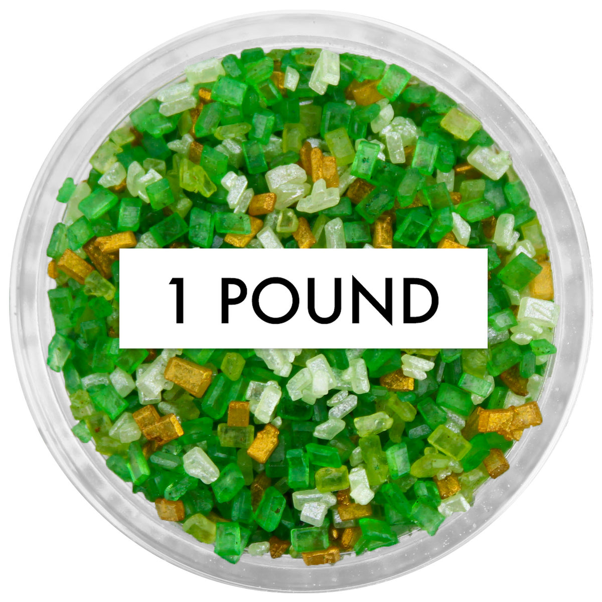 St Patrick's Day Chunky Sugar Blend 1 LB