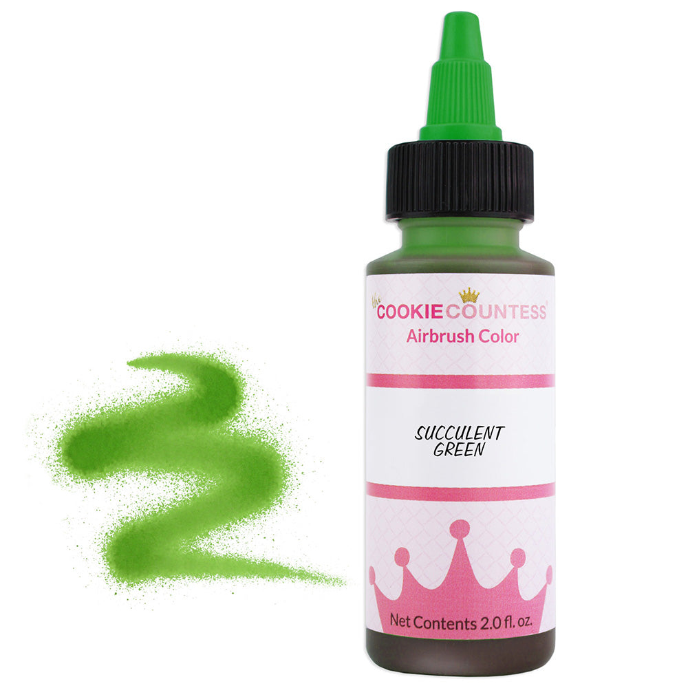 Succulent Green Airbrush Coloring 2 OZ