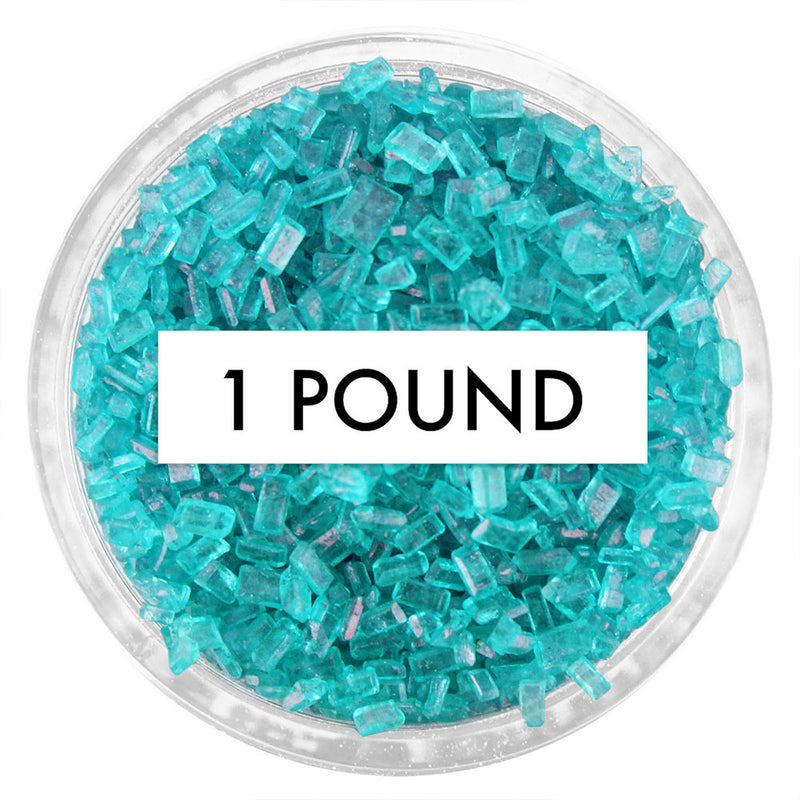 Teal Chunky Sugar 1 LB
