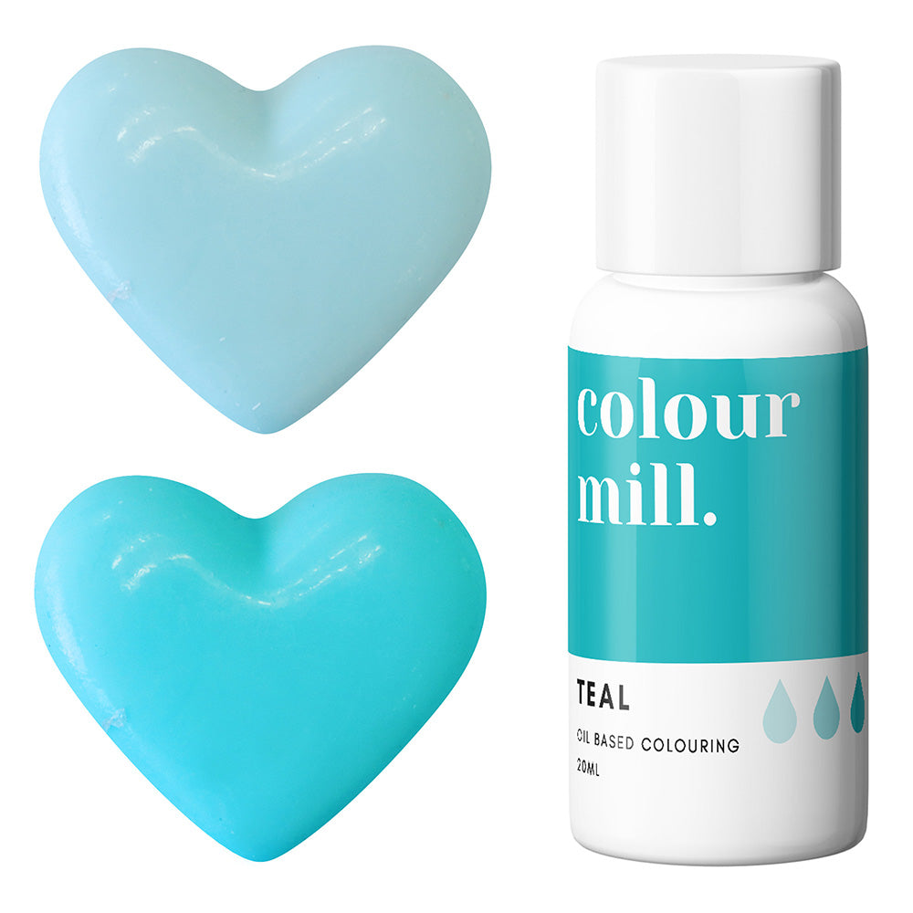 Teal Colour Mill Oil Based Food Coloring